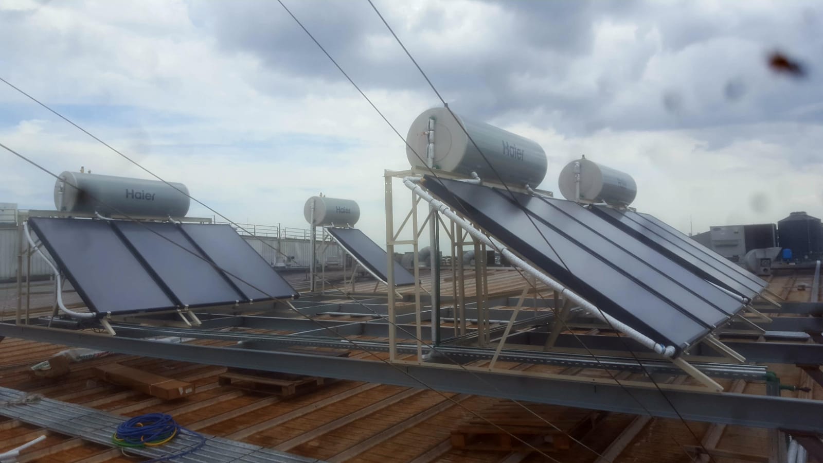 CALENTADORES SOLARES PARA PEPSI CO, ZONA FRANCA, COLONIA DEL SACRAMENTO.