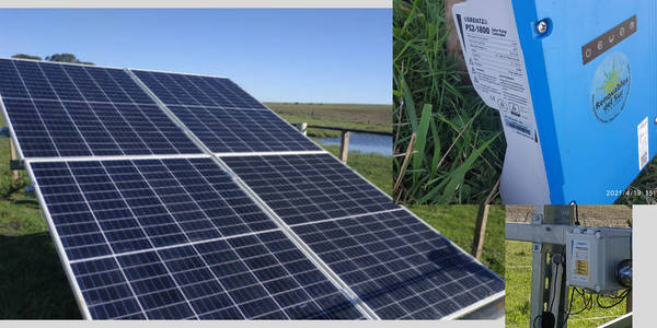 SISTEMA  DE BOMBEO SOLAR LORENTZ, SUMERGIBLE, NUEVA HELVECIA, COLONIA